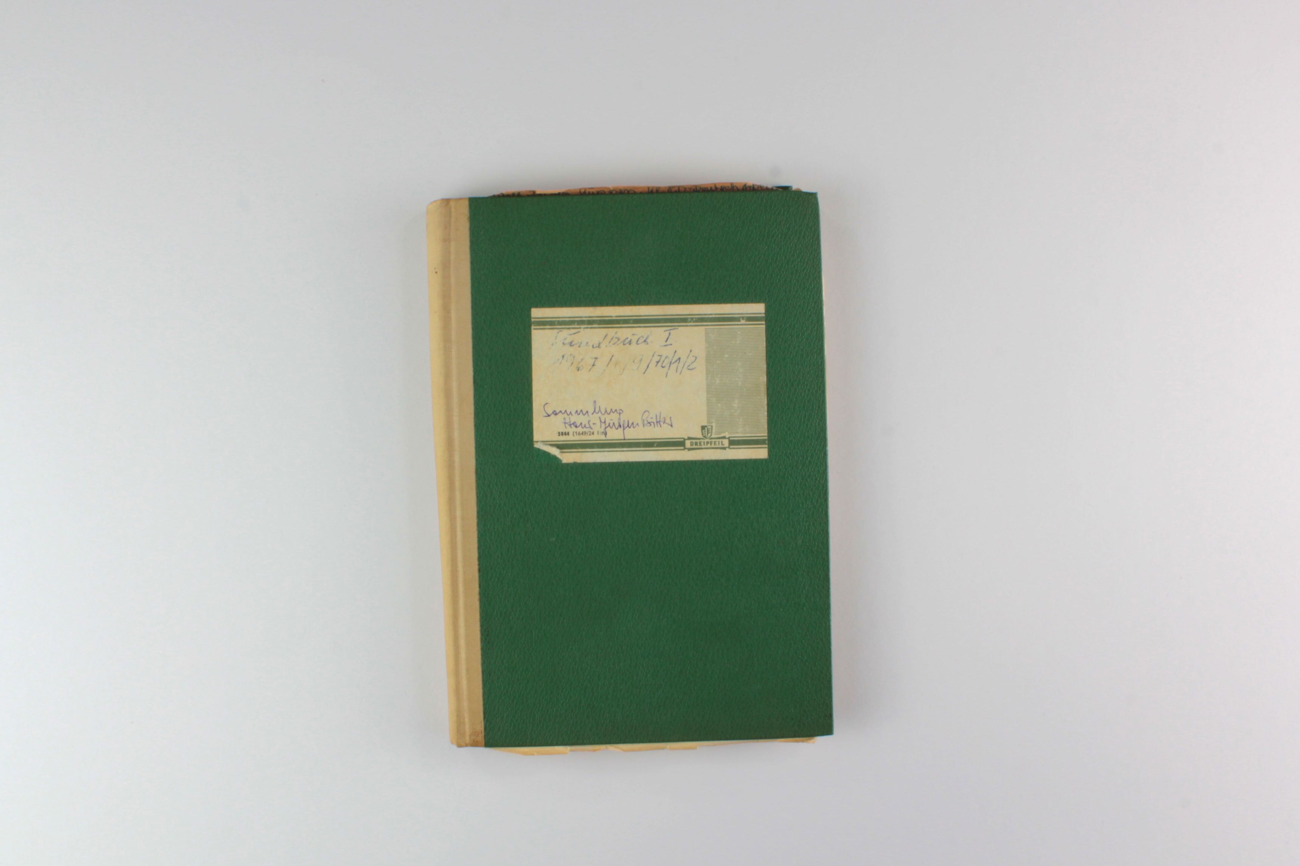 Fundbuch Hans-Jürgen Bitters, 1967